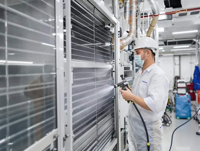 Professional AC coil cleaning by Foxborough Air Duct Cleaning in Foxborough
