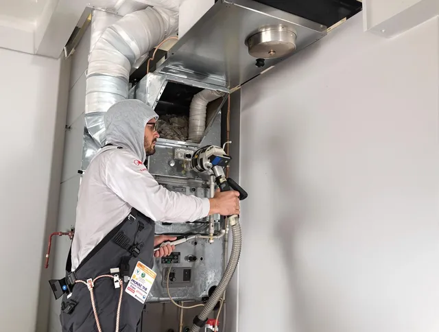 Expert furnace duct cleaning by Foxborough Air Duct Cleaning in Foxborough